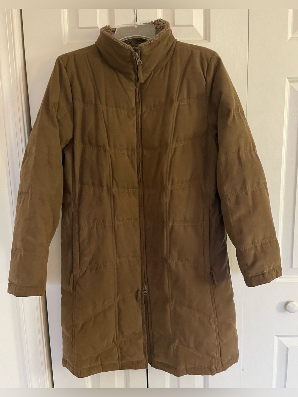 L.L.Bean Goose Down Parka – Brown – S Petite